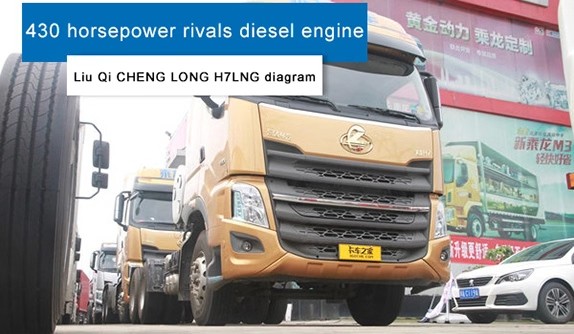 430 horsepower rivals diesel engine  Liu Qi CHENG LONG H7LNG diagram